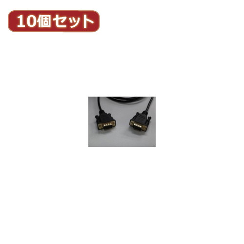 変換名人 10個セット VGA to VGA 1.8m 極細金メッキケーブル VGA-18GSX10 7,528円