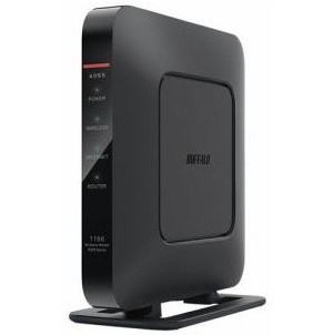 BUFFALO Wi-Fiルーター ブラック WSR-1166DHP4-BK