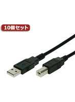 10個セットYouZipper USB2.0延長ケーブル2m ZP-UMM20 ZP-UMM20X10