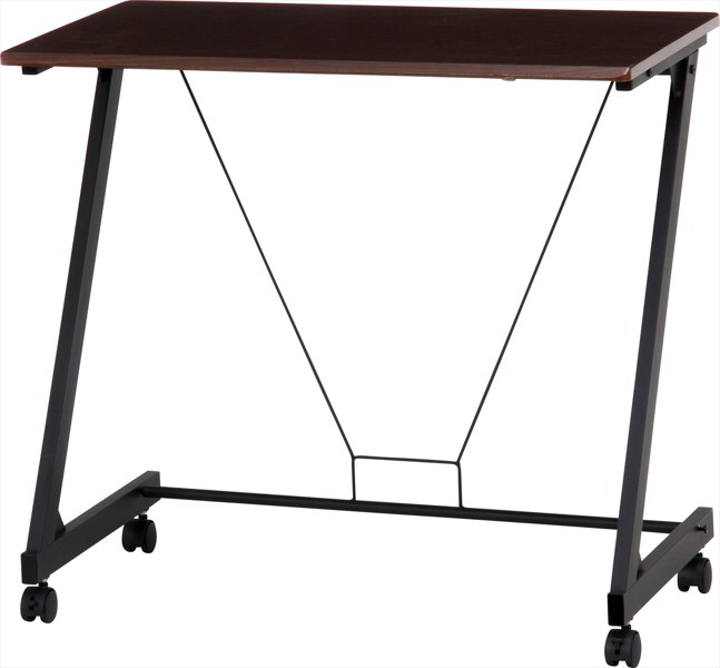 ワークデスク（キャスター付き）ムービン Dブラウン 5,752円