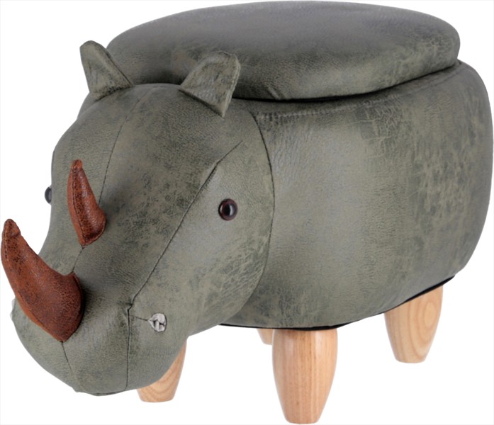 アニマルスツール収納付き サイ