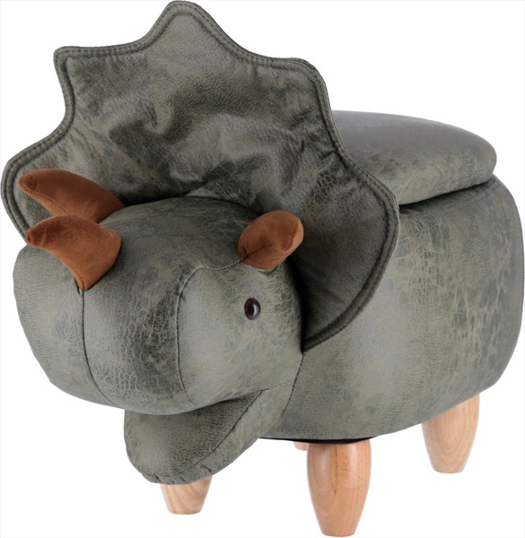 アニマルスツール収納付き ダイナソー