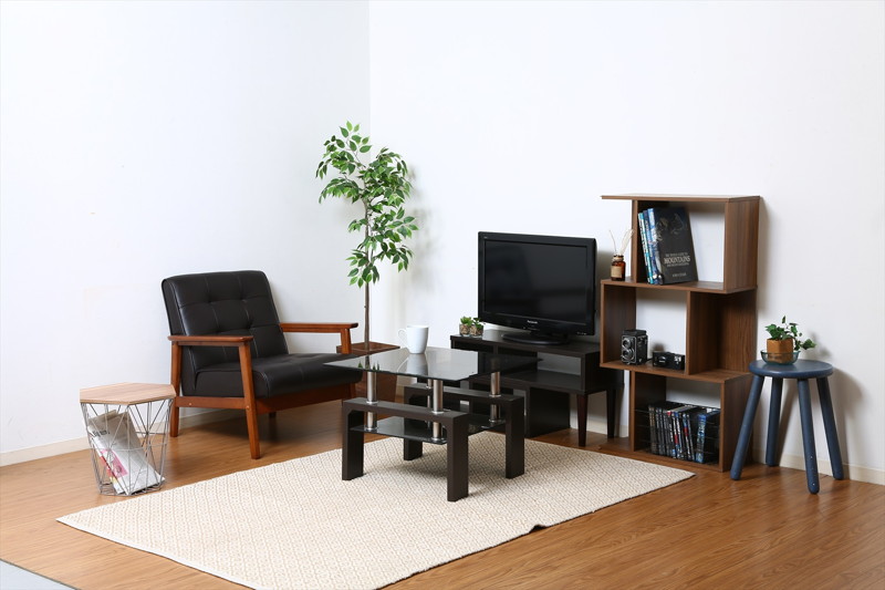 バイキャストPUソファー フレンズDBR 1P 846