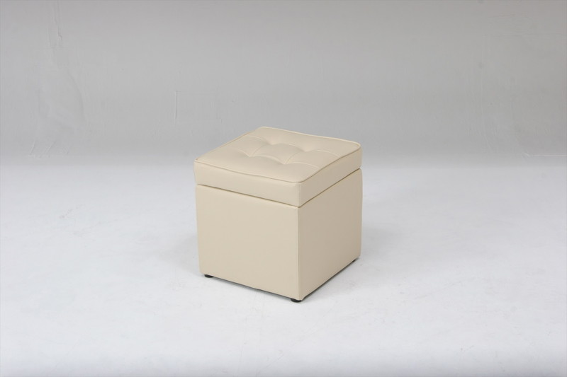 ボックススツール アイボリー N0541