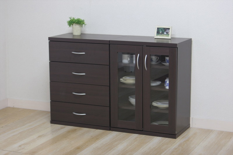 ポルト キャビネット ブラウン POB-6080KA 82508 arunhasablog.com