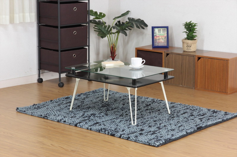 ディスプレイテーブル クラリス BK