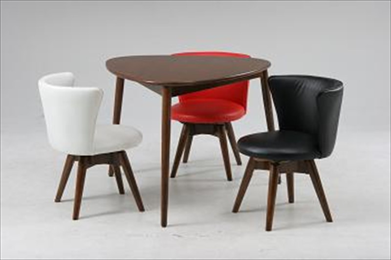 ダイニングチェアー クラム ウエンジ/ブラック