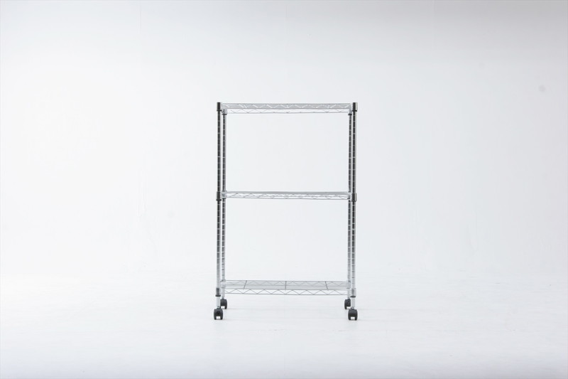 メタルマルチシェルフ3段60 クロム MS-63593CR 5,283円