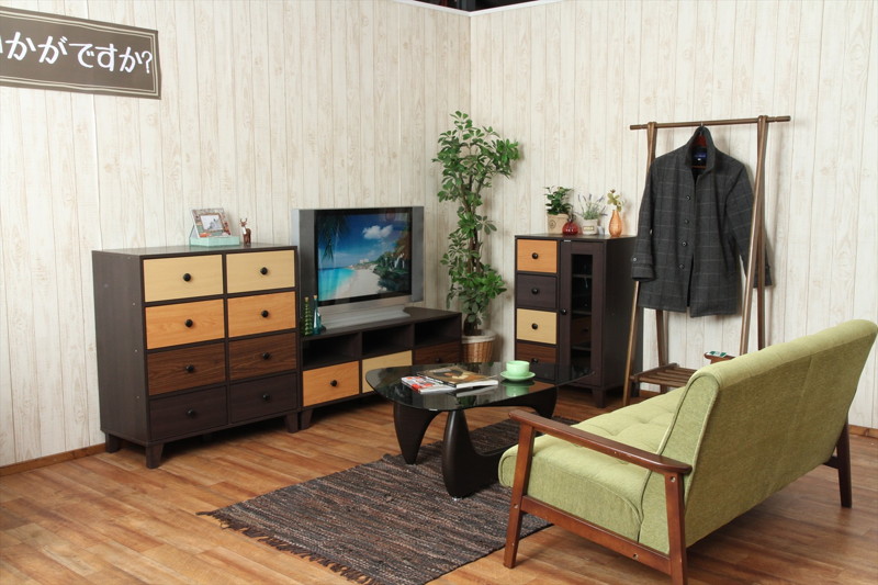 ウッドグラデーション チェスト