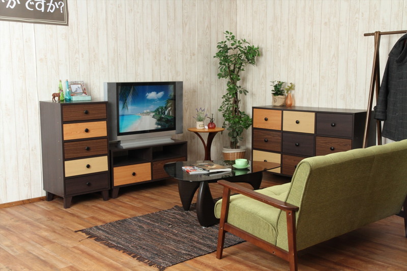 ウッドグラデーション ローボード