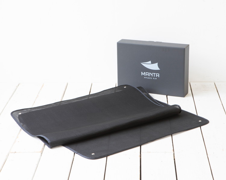 メッシュスノコマンタ ブラック