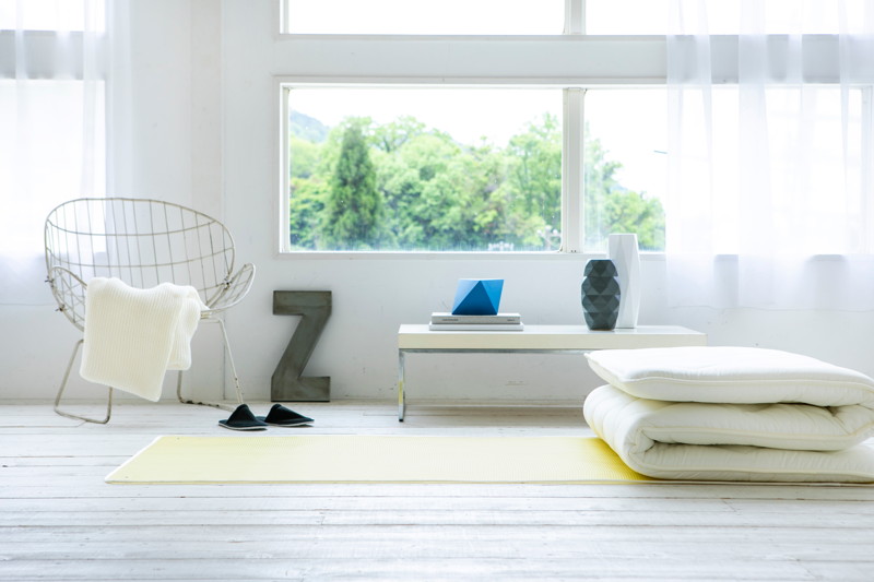 メッシュスノコマンタ イエロー