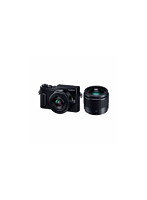 Panasonic デジタル一眼カメラ 「LUMIX DC-GF10」 ダブルレンズキット ブラック DC-GF10W-K