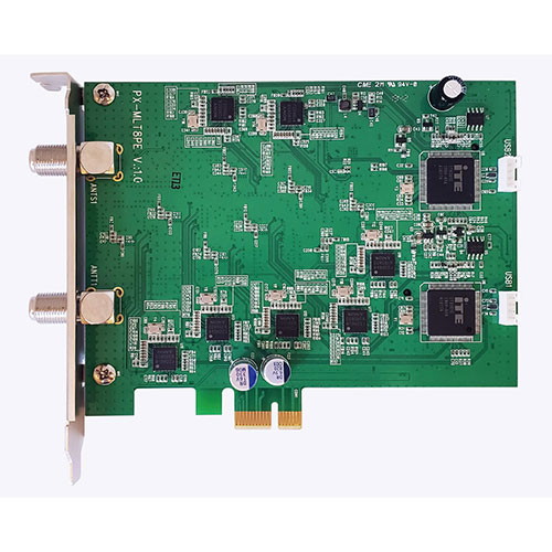 PLEX PCI-Ex＋ 内部USB 端子接続 地上デジタル・BS・CS マルチテレビチューナー PX-MLT8PE