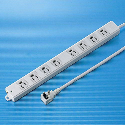 サンワサプライ 工事物件タップ（8個口・3m） TAP-K8L-3