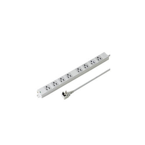 サンワサプライ 工事物件タップ（8個口・1m） TAP-KE8NL-1