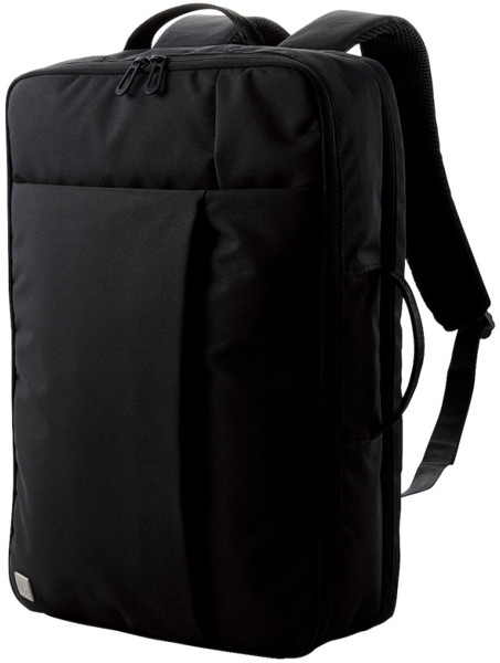 2WAYバックパック/UBシリーズ/撥水加工/300D高密度ポリエステル/15.6inch/ブラック BM-UBTW01BK