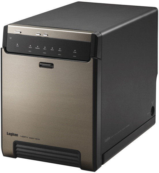 USB3.1（Gen2）対応4bayHDDケース/ブラック LGB-4BNHUC