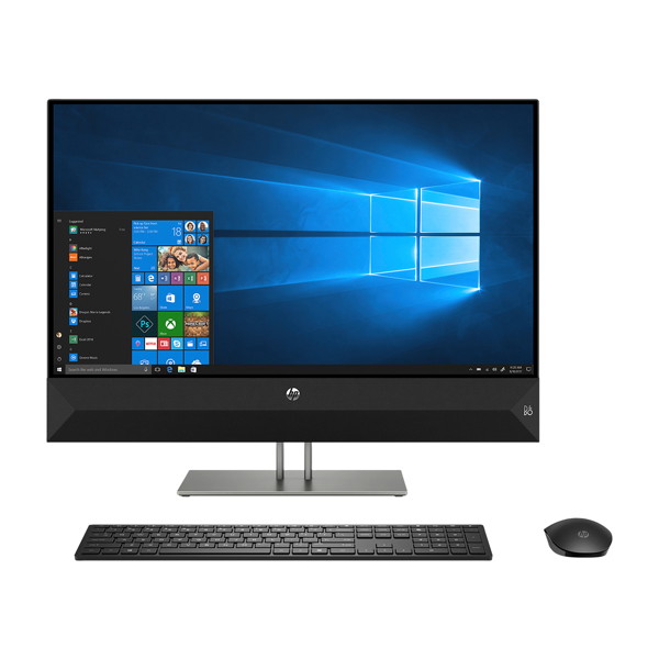 HP Pavilion All-in-One 27-xa （27型/i7-9700T/メモリ 16GB/SSD 256GB＋HDD 2TB/TV tuner付/Office H＆B 2019） スパークリングブラック 6DU72AA-AAAB