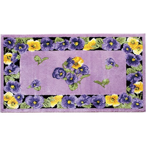 ギフト玄関マットパンジー C1132068