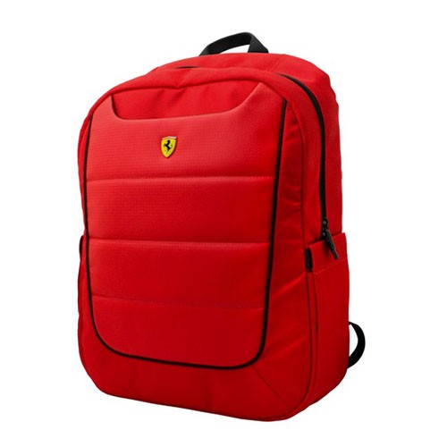 Ferrari 公式ライセンス品 15インチノートパソコン用リュック レッド FEBP15RE