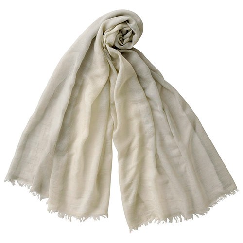 オーガニックコットン キャメル混ストール K10701025