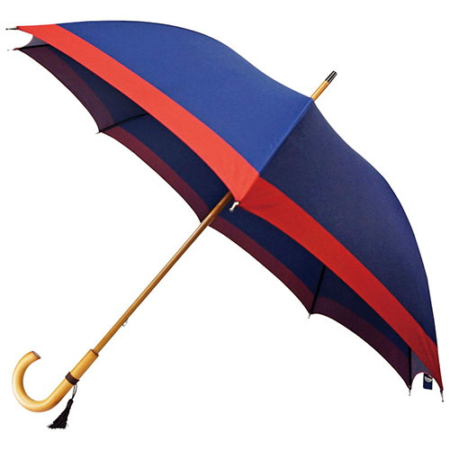 甲州織 樫棒手開き長傘 K91003215