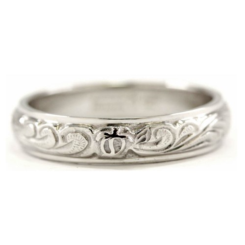 ALOHA HONU リング レディース メンズ ペア ハワイアン 金属アレルギー 対応 男女兼用 ステンレス ウミガメ ホヌ プルメリア pmh-001-17 5,760円