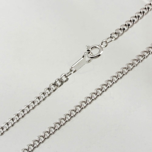 Pure シルバー 925 4面 喜平 キヘイチェーン ネックレス ペンダント チェーン 50cm PNC-102