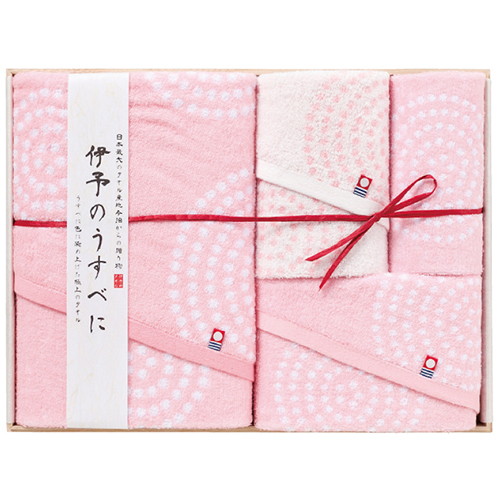 伊予のうすべに タオルセット 6085-066
