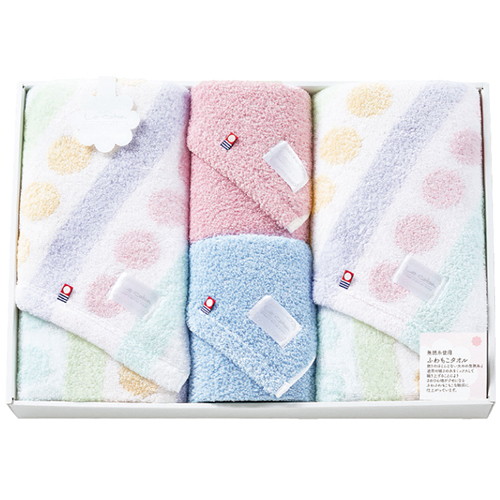 今治タオル ルコトン ふわもこバス・フェイスタオルセット 6078-079