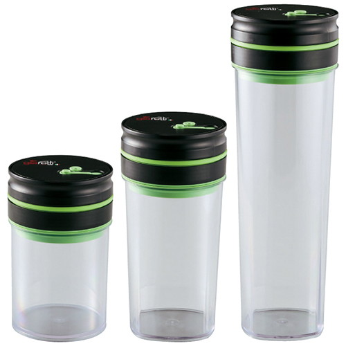 ジアレッティ 自動真空キャニスター3本セット 1174-032