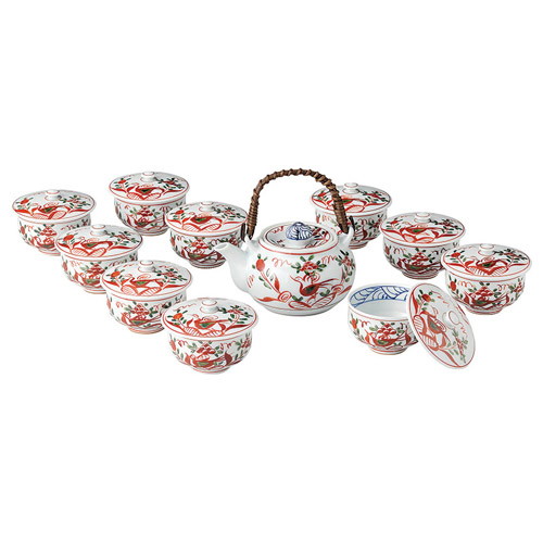 光玉窯 古伊万里写し絵（手描） 10客番茶器揃 K11305010