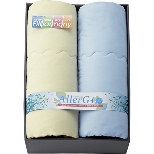 アレルGプラス 加工生地使用肌ふとん2P（東洋紡フィルハーモニィ わた使用） L4070084