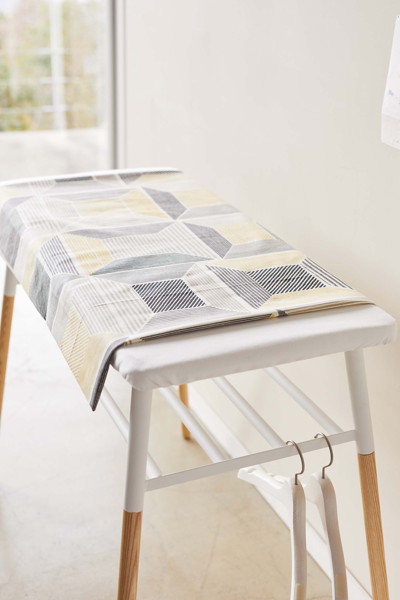 出しておける スタンド式 棚付アイロン台 トスカ ホワイト