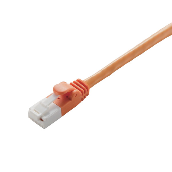 LANケーブル/CAT6対応/EU RoHS指令準拠/爪折れ防止/簡易パッケージ仕様/20m/オレンジ LD-GPT/DR20/RS