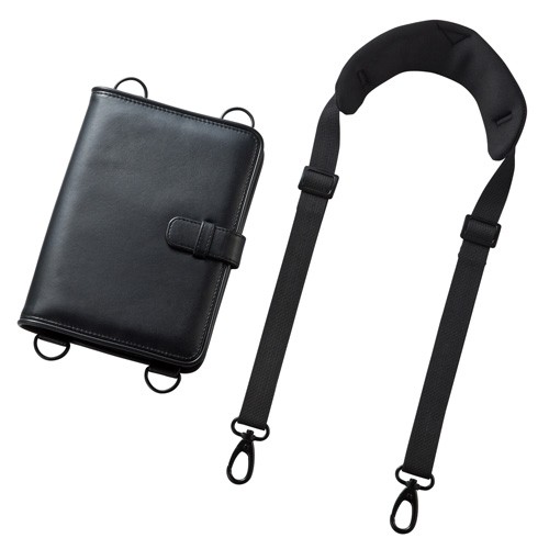 サンワサプライ ショルダーベルト付き7～8インチタブレットPCケース（耐衝撃タイプ） PDA-TAB9SG