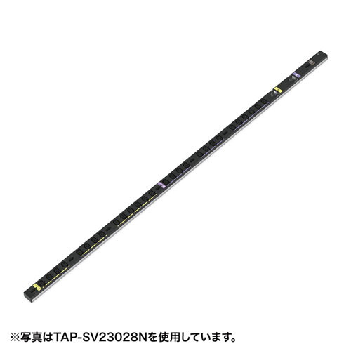 サンワサプライ 19インチサーバーラック用コンセント 200V（30A） TAP-SV2308N