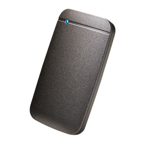 外付けSSD/ポータブル/USB3.2（Gen1）対応/TLC搭載/Type-C＆Type-Aケーブル付属/500GB/ブラック/データ復旧サービスLite付