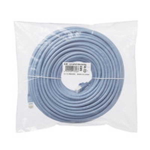 LANケーブル/CAT6A対応/EU RoHS指令準拠/爪折れ防止/簡易パッケージ仕様/30m/ヨリ線/ブルー LD-GPAT/BU30/RS