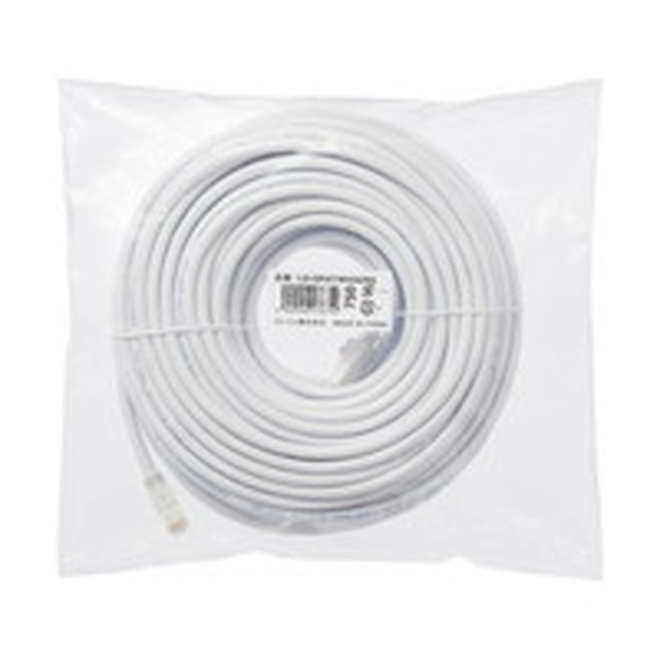 LANケーブル/CAT6A対応/EU RoHS指令準拠/爪折れ防止/簡易パッケージ仕様/30m/ヨリ線/ホワイト LD-GPAT/WH30/RS