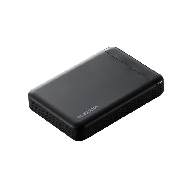 ELECOM Portable Drive USB3.1 1TB Black/ビデオカメラ向け