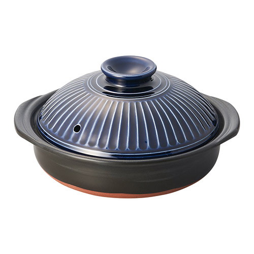 菊花瑠璃釉 7号セラミック加工IH土鍋 K10703118