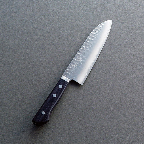 蜂屋作 V金ゴールド槌目三徳包丁 K10804466