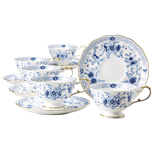 ナルミ 5客ティー碗皿セット K11104619