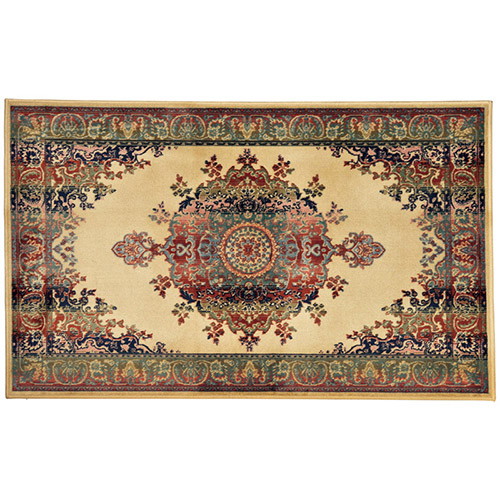 ベルギー製レインボーカラーモケット織ロングマット K11106118