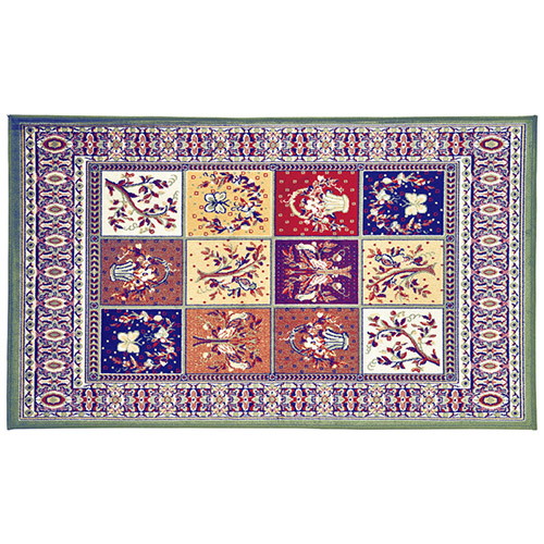 多色織 高級シルクタッチロングマット K11106127