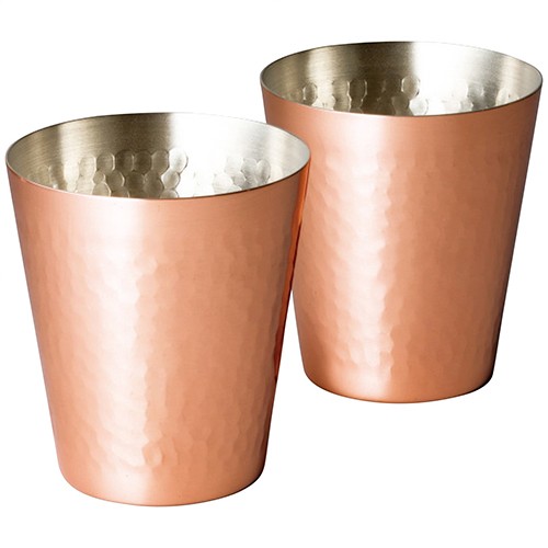 食楽工房 純銅カップペア（木箱入） C3126028