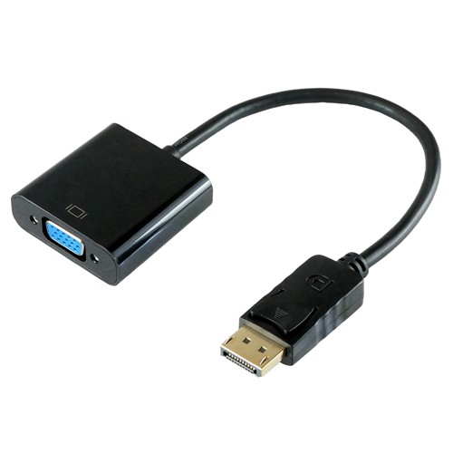 5個セット HORIC Displayport→VGA変換アダプタ 10cm Displayportオス to VGAメス DPVGF01-182BKX5