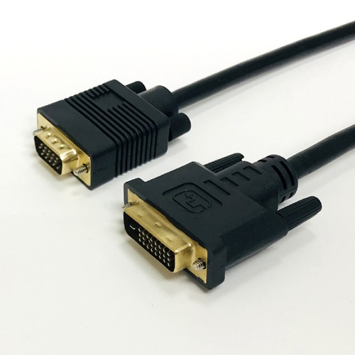 5個セット HORIC DVI→VGA変換ケーブル 3m DVI to VGA DVVG30-348BKX5
